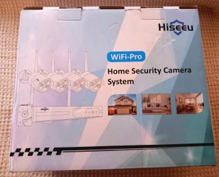 Kit Cámaras Vigilancia Hiseeu WiFi-Pro
