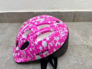 Set Patines Oxelo Niña Rosa + Casco