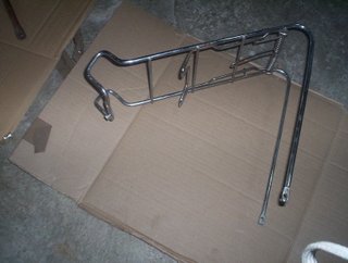 Portabultos Torrot y supercil Cromado