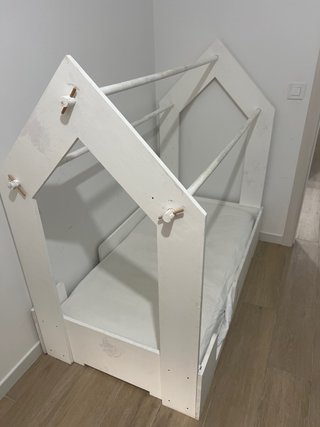 Cama Montessori Blanca