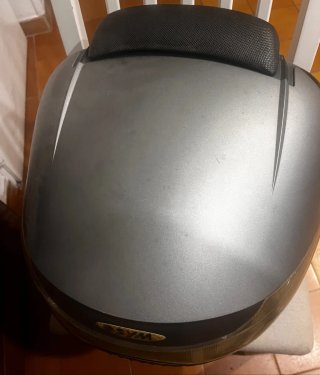 Maletero Moto SYM Scooter Negro/Plata