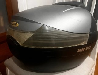 Maletero Moto SYM Scooter Negro/Plata