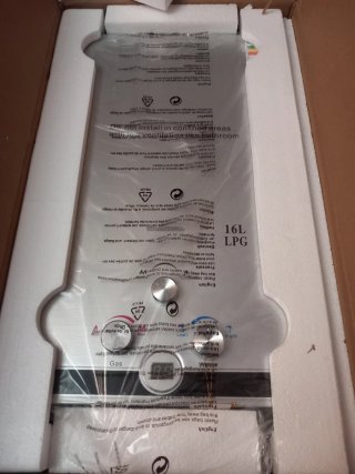 Termo de gas 16L nuevo a estrenar
