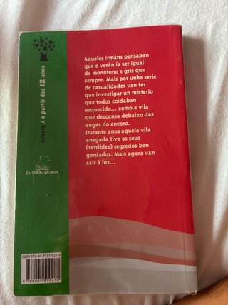Libro O misterio de Portomarín de Antía Yáñez