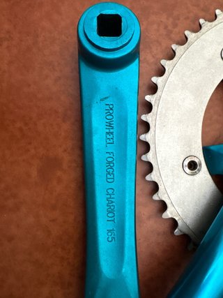 Bielas y Plato Urban Prowheel Azul