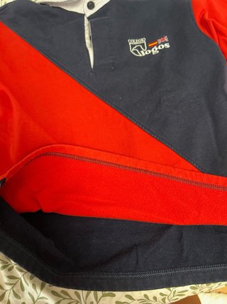 Sudadera Colegio Logos Roja y Azul