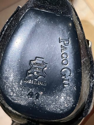 Tacones Paco Gil Negros Talla 41