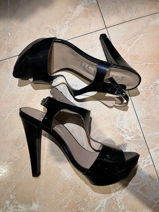 Tacones Paco Gil Negros Talla 41