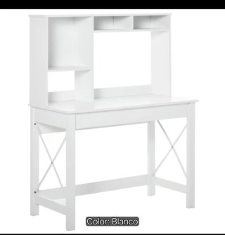 Escritorio juvenil blanco