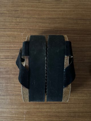Sandalias negras plataforma talla 39