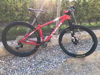 Bicicleta de Montaña Trek Roja talla s