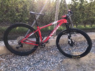 Bicicleta de Montaña Trek Roja talla s