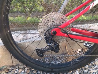 Bicicleta de Montaña Trek Roja talla s