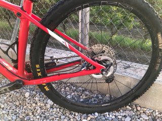 Bicicleta de Montaña Trek Roja talla s