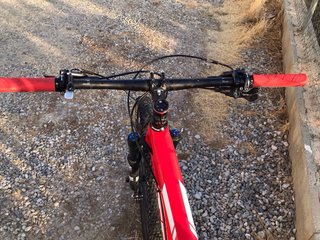 Bicicleta de Montaña Trek Roja talla s