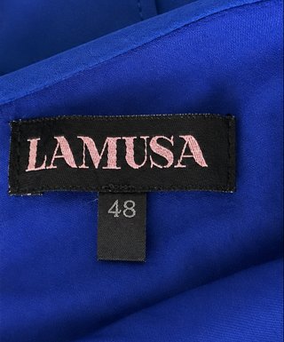 Vestido largo La Musa azul eléctrico