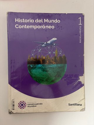 Libro Historia Contemporánea 1º Bachillerato