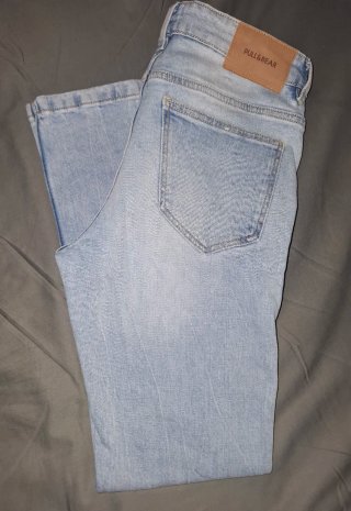 Pantalón vaquero claro Pull&Bear