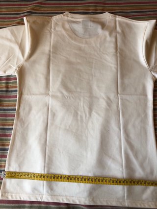 Camiseta oversize mujer amarillo mantequilla