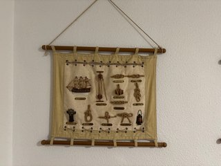 Cuadros marineros tela y madera