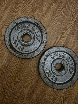 2 Discos Pesas VAVAN ALLEN 2.5kg
