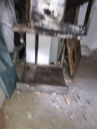 Cocina de leña Imigas de obra calefactora.