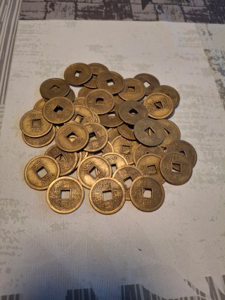 Lote monedas antiguas chinas