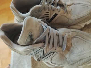 New Balance Botines Gris y Blanco