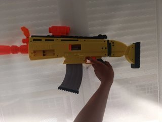 Nerf Fortnite Amarillo Eléctrica