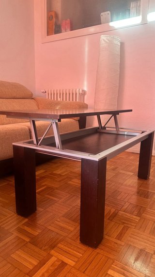 Mesa de salón extensible madera