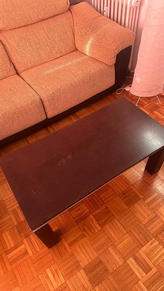 Mesa de salón extensible madera
