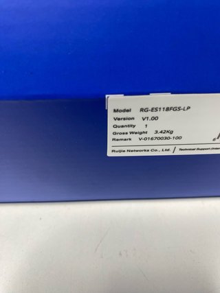 : Switch Ruijie Reyee RG-ES118FGS-LP 16 Port PoE