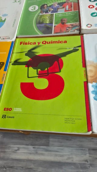Libros de primero al cuarto de la ESO.