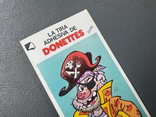 Cromo La Tira Adhesiva de Donettes