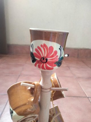 Tazas artesanales pintadas a mano