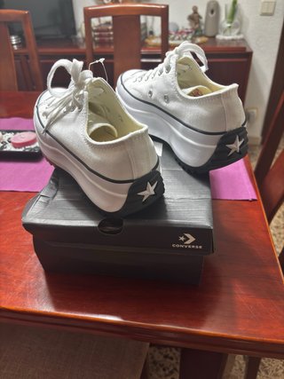 Iguales a Converse Run Star Hike Blancas Talla 39