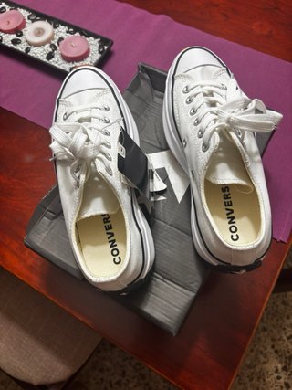Iguales a Converse Run Star Hike Blancas Talla 39