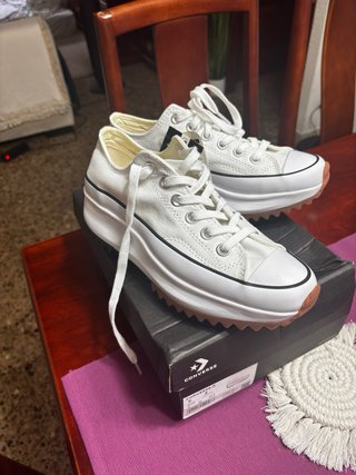 Iguales a Converse Run Star Hike Blancas Talla 39