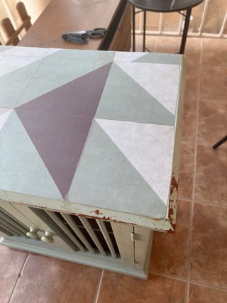 Mueble auxiliar vintage madera