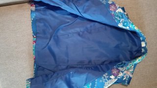 Traje Fallero Azul Multicolor