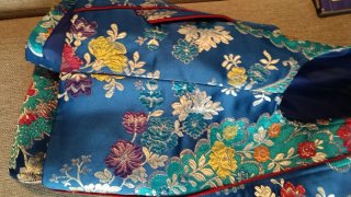 Traje Fallero Azul Multicolor