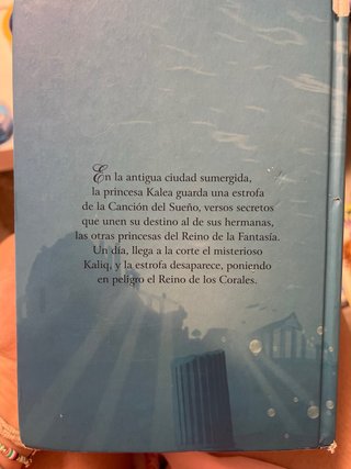 Libro Princesa de los corales