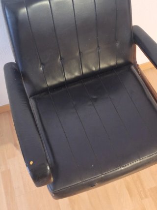 Sillón Oficina Vintage Años 70