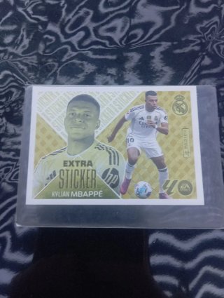 Extra Sticker Kylian Mbappé LaLiga 26-27 ORO