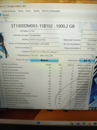Seagate Barracuda ST1000DM003 - Disco duro interno