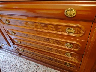 Mesa y Mueble de Comedor Madera