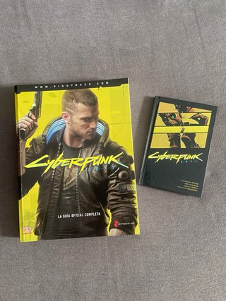 Libros Cyberpunk 2077 Guía Oficial Completa+Comic