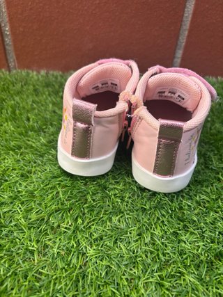 Zapatillas botita rosa unicornio