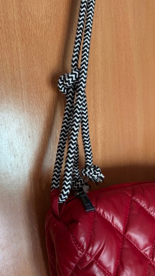 Bolso acolchado rojo Nuevo