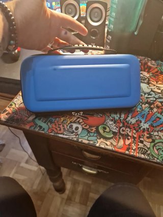 Funda Rígida Azul para Nintendo Switch